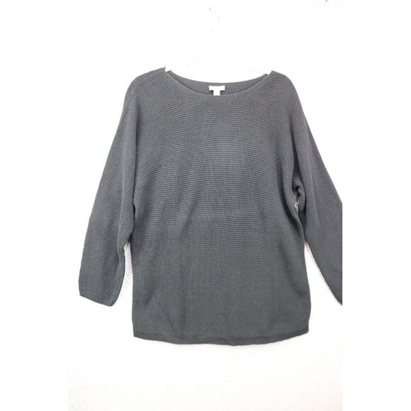 J. Jill 3/4 Sleeve Ribbed Sweater Tunic-Size Large - Picture 1 of 8